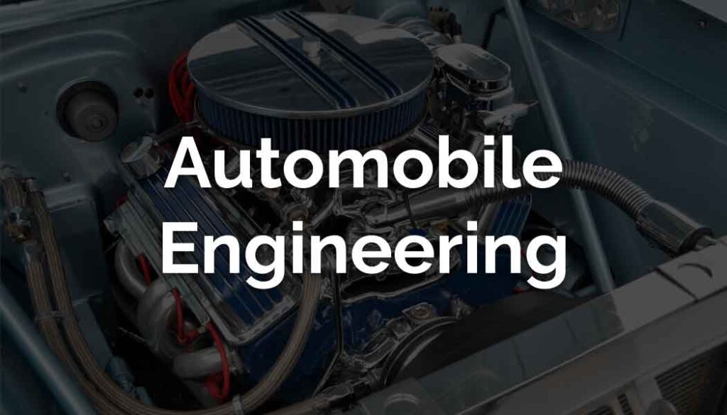 Automobile Engineering
