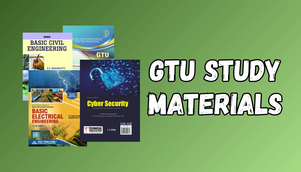 GTU Study Materials